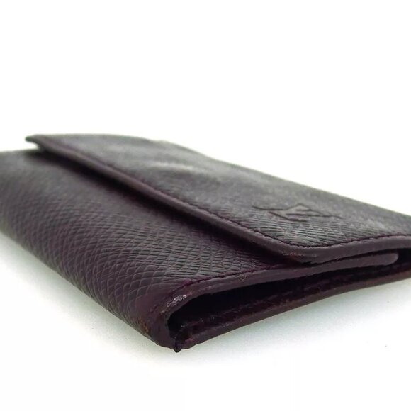 Louis Vuitton key case Taiga Taiga Leather Authentic used T16950 - Picture 3 of 9